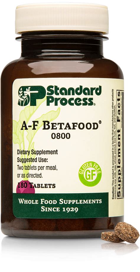 af beta food|Standard Process A.
